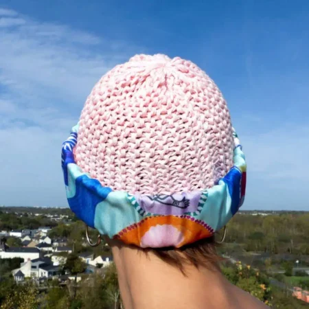 bonnet made in france rose