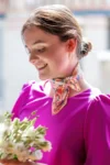 foulard personnalisé mariage